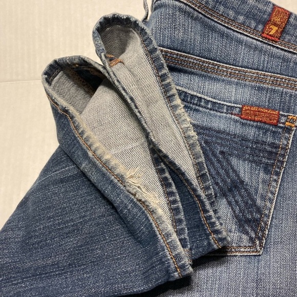 NWOT 7FAM 7 for all Mankind Flynt bootcut Jean size 29 - Picture 6 of 6